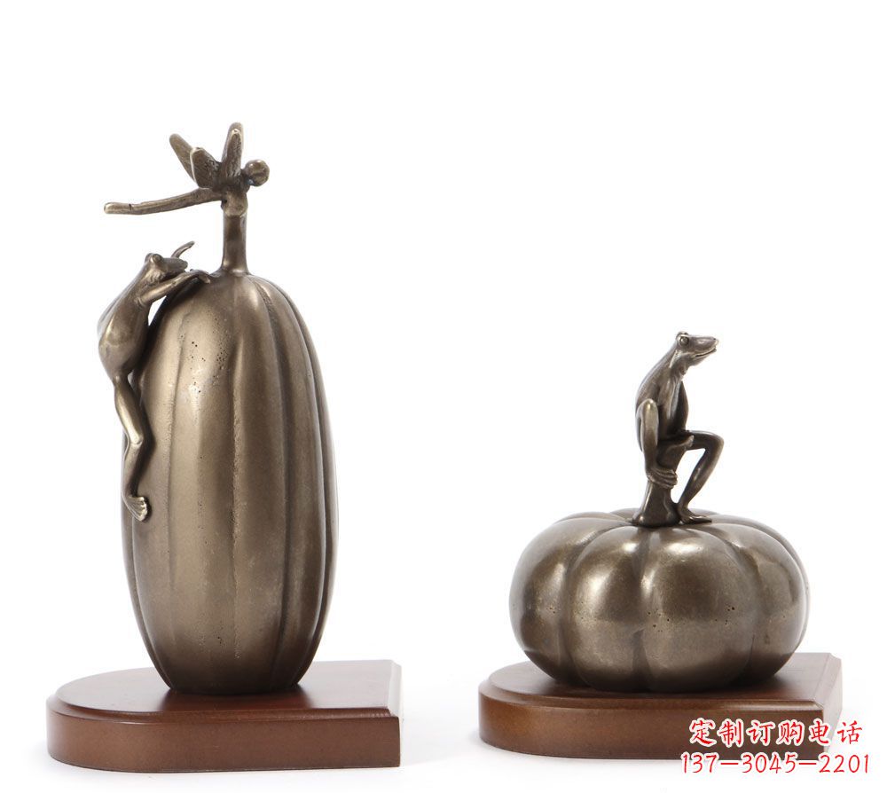 聊城艺术青蛙铜雕:真实逼真可爱