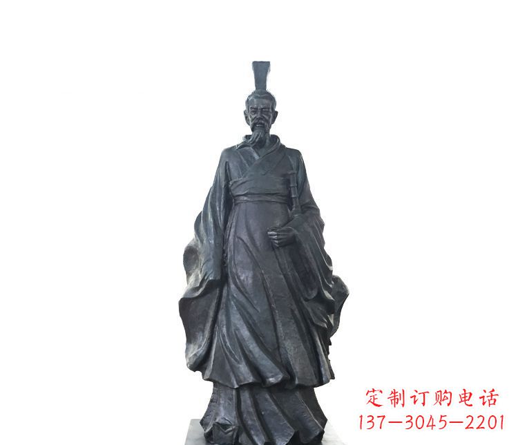聊城精美绝伦的屈原雕塑