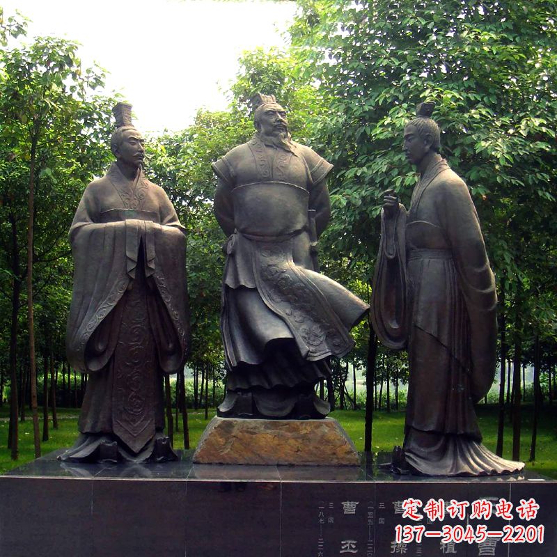 聊城精美曹丕雕塑,彰显伟绩!