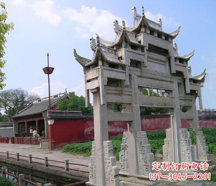 聊城专业大型牌坊石雕制作