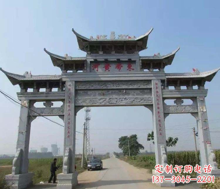 聊城精品牌坊石雕,令您赞叹不已