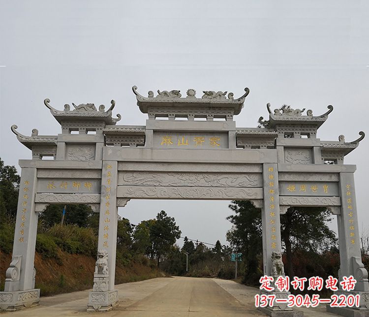 聊城牌坊石雕—精美且经久不衰的传统艺术品