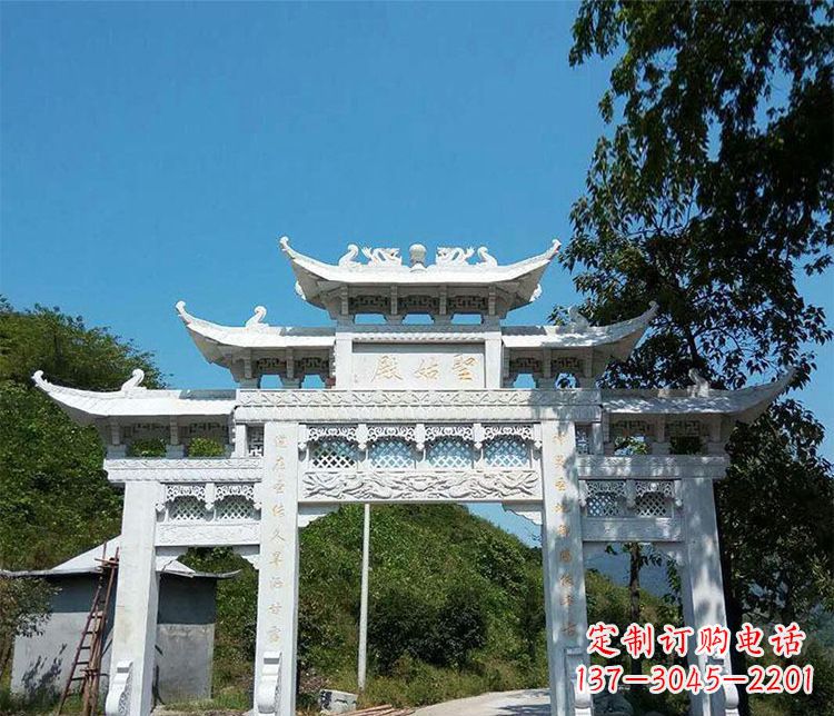 聊城钜大牌坊石雕——传承古典精美之美