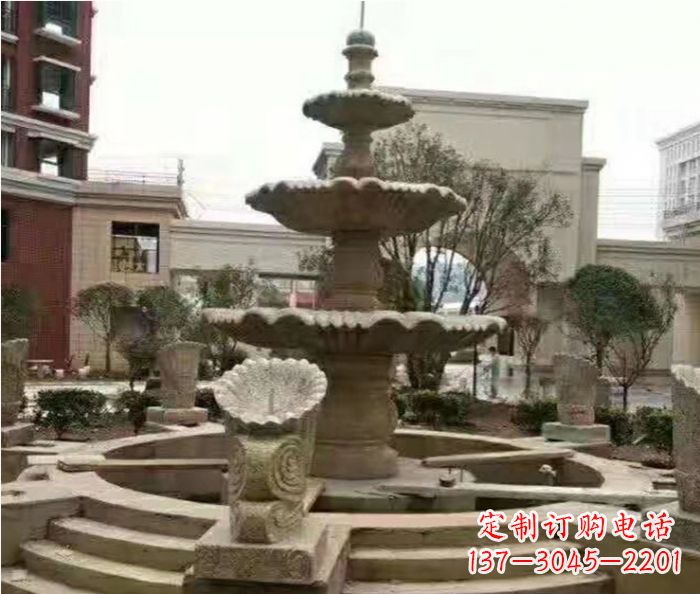 聊城高品质砂岩喷泉雕塑