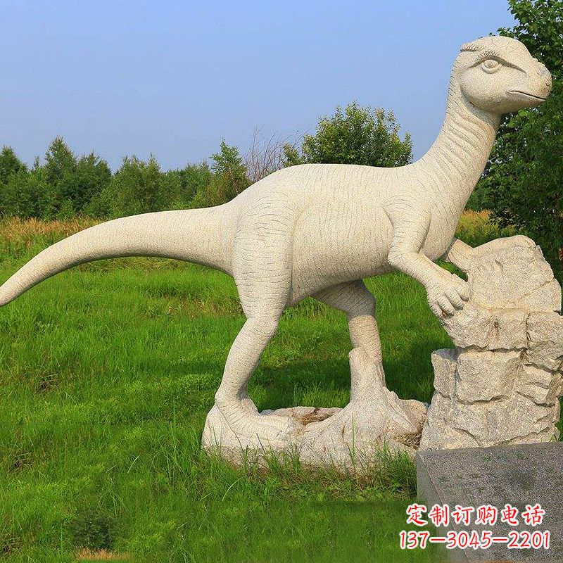 聊城雕刻恐龙的砂岩艺术