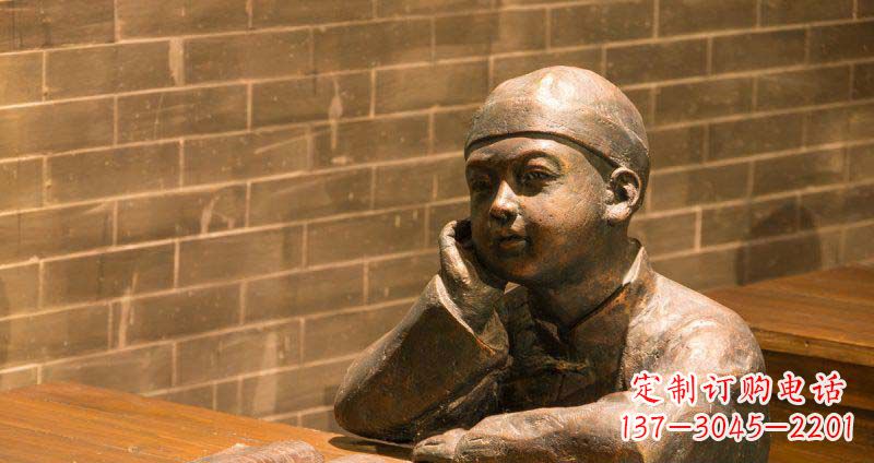 聊城休闲园林装饰装置——小孩雕塑