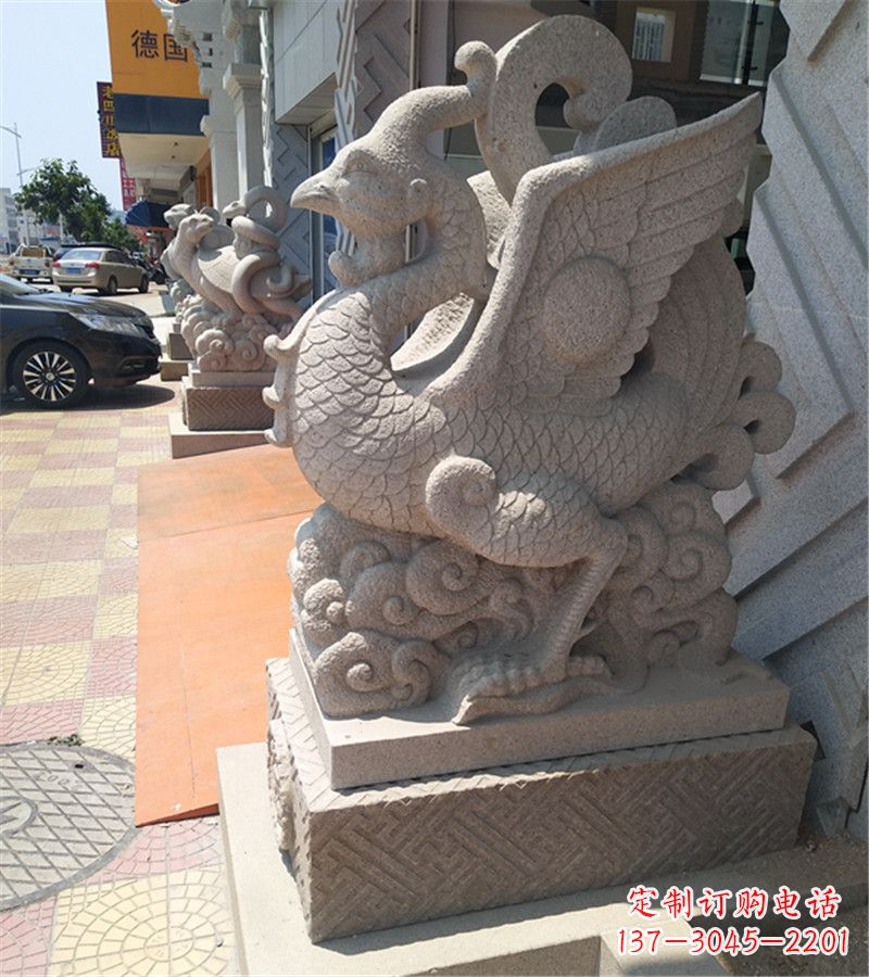聊城珠江朱雀——精美古典雕塑摆件