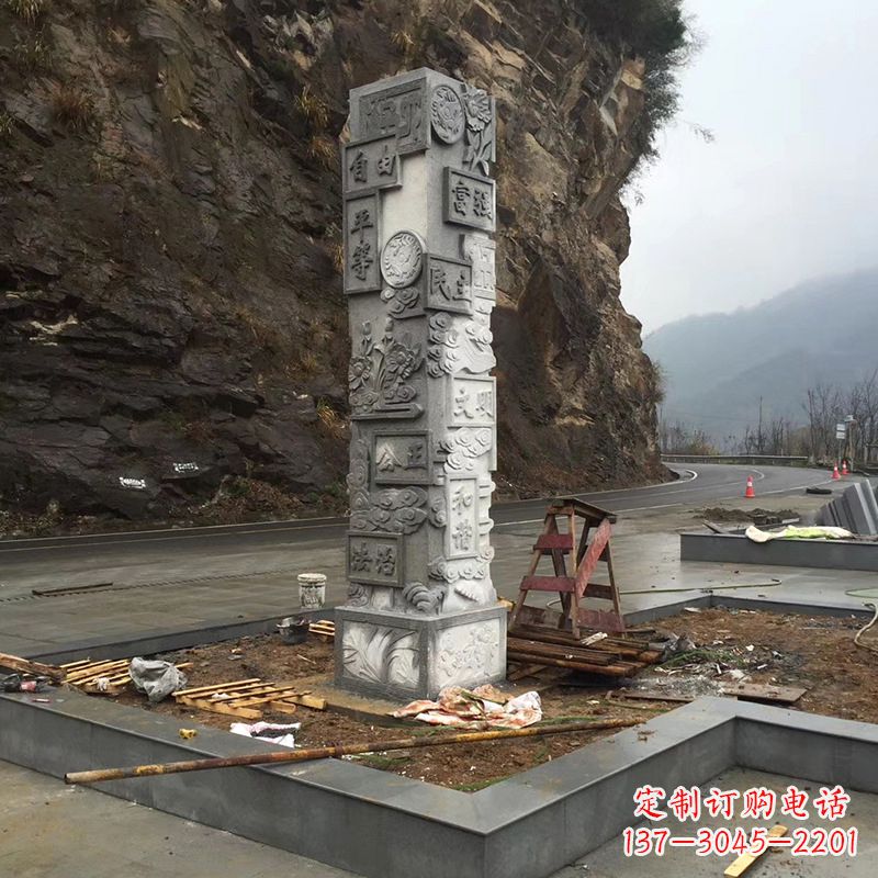 聊城社会主义核心价值观雕塑,传承中华文明