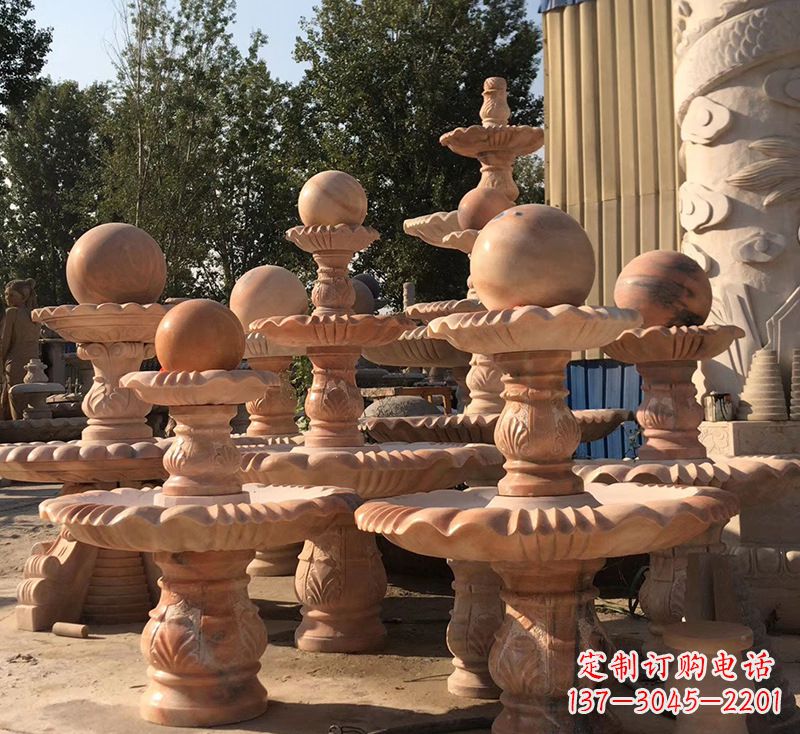 聊城精致而优雅的深圳风水球雕塑