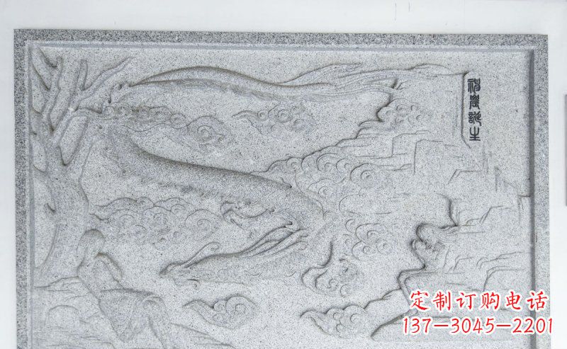 聊城大理石龙雕塑,神有其形