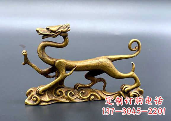 聊城精美青龙雕塑深受艺术爱好者欢迎