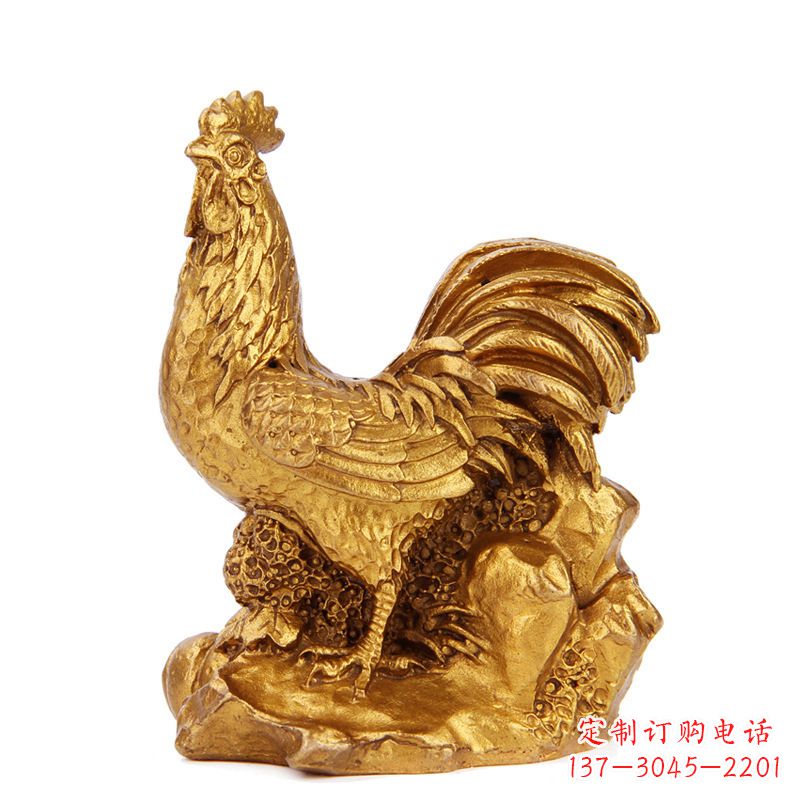 聊城中领雕塑的铸铜鎏金动物雕塑