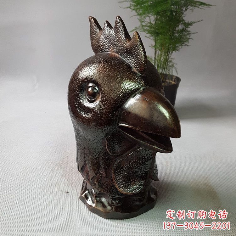 聊城中领雕塑,铸造生肖铜雕塑