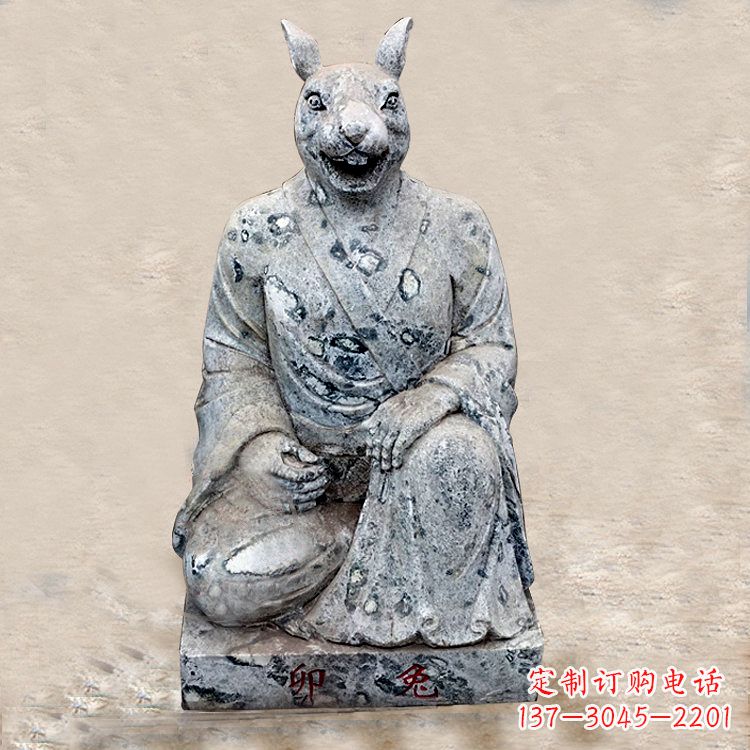 聊城唤醒传统文化-生肖雕塑