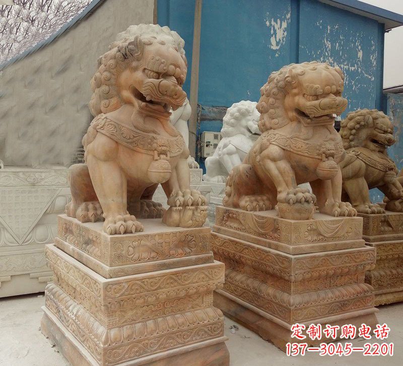 聊城专业定制狮子雕塑,高品质打造艺术精品