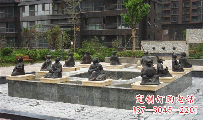聊城中领雕塑:传承十二生肖文化的铜雕精品