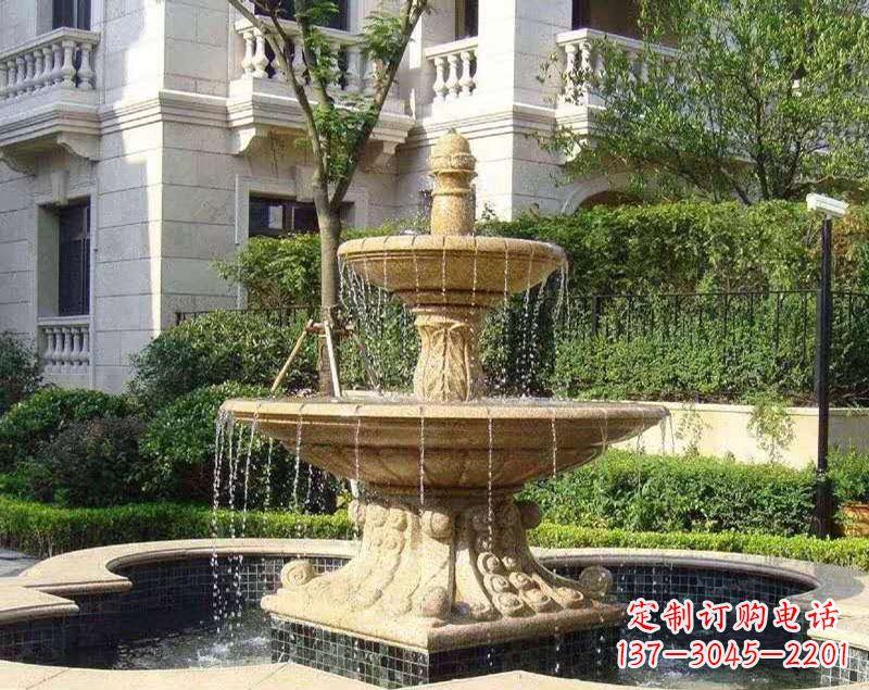 聊城美轮美奂的喷泉雕塑
