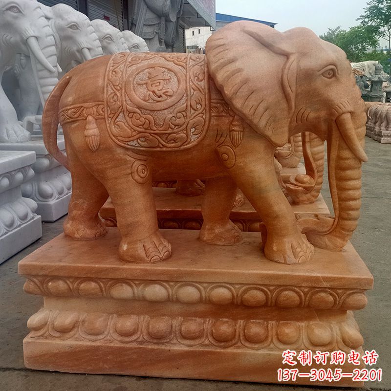 聊城大象雕塑,深邃而神秘