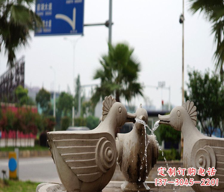 聊城高雅纯石石喷泉雕塑