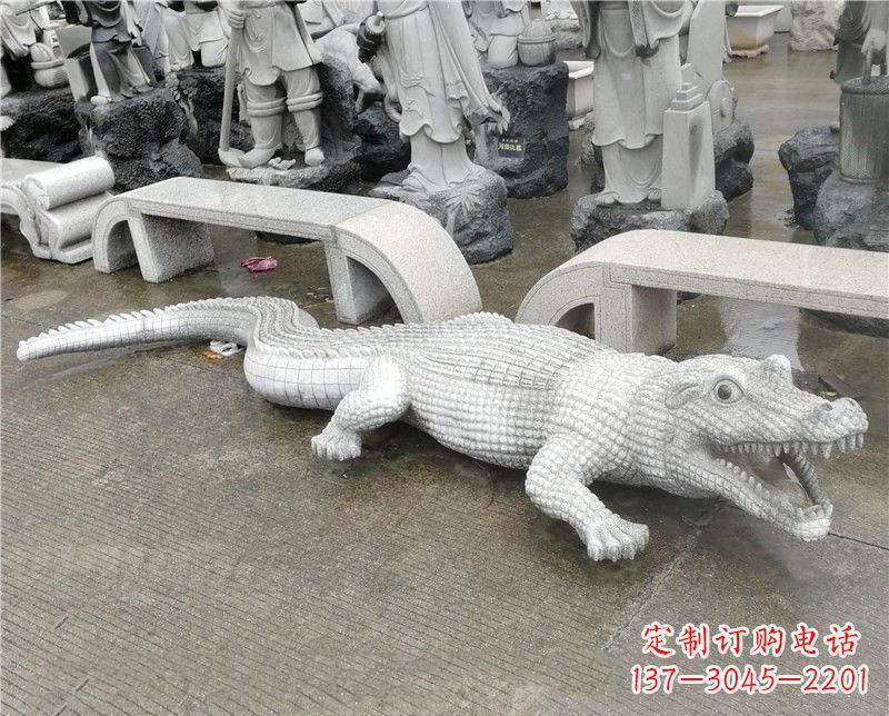 聊城精美花岗岩动物雕塑
