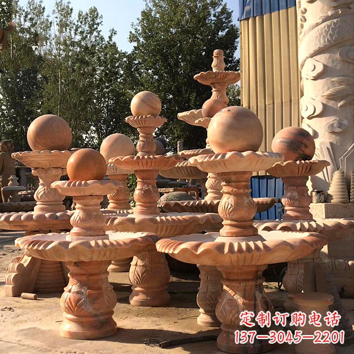 聊城风水球雕塑,给你无限的祝福