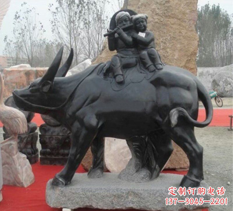 聊城传承经典,表达淳朴——牧童雕塑