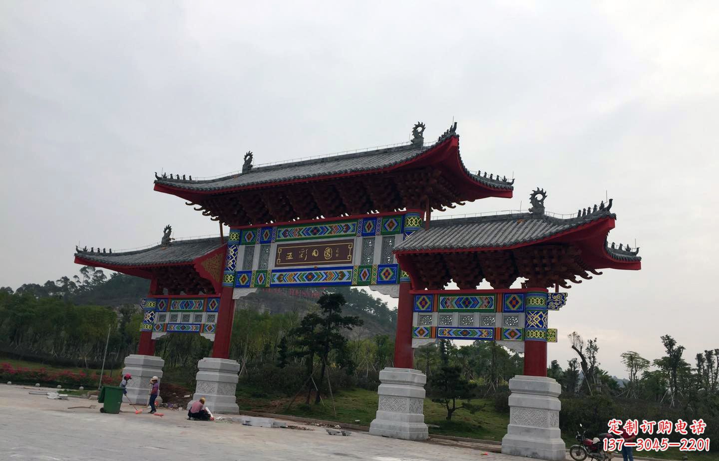 聊城石雕景观牌坊