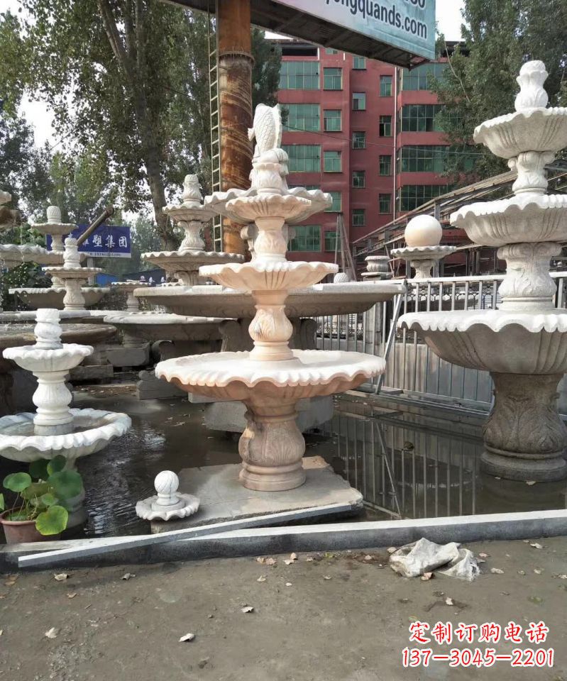 聊城石雕景观喷泉 (2)