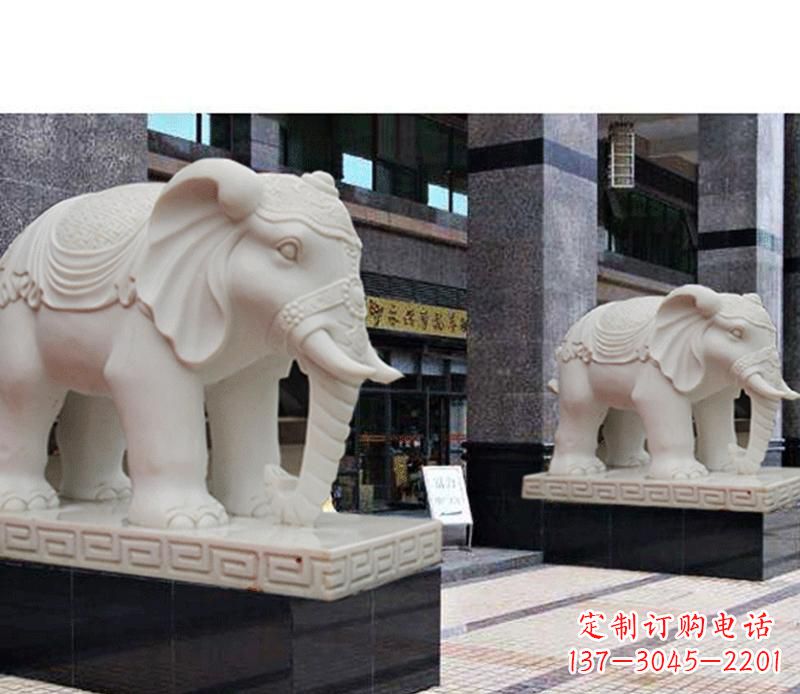 聊城最佳选择——石雕酒店大象雕塑