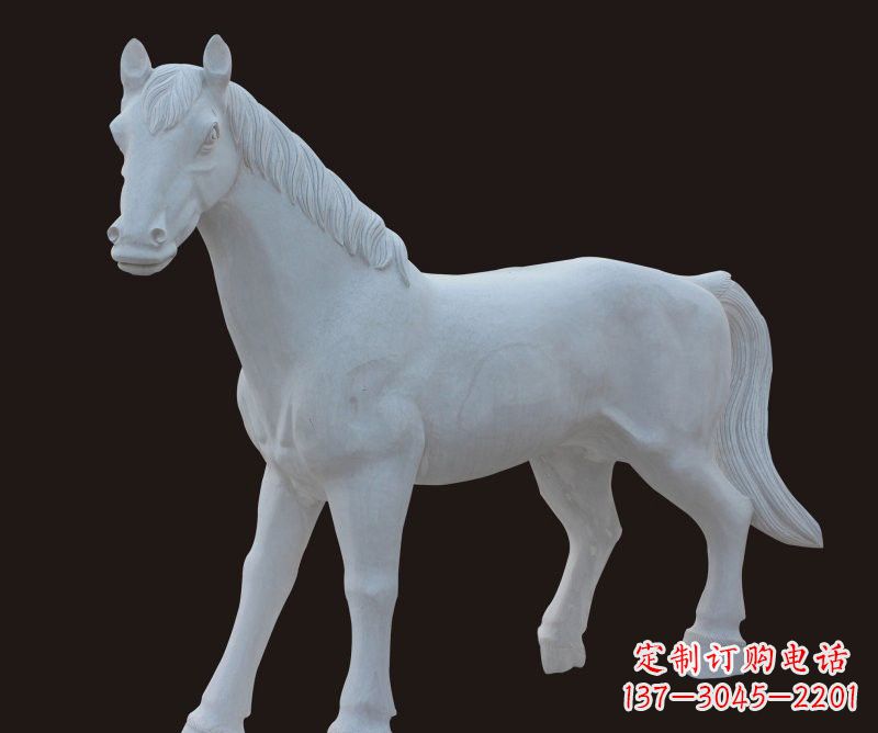 聊城中领雕塑的石雕动物雕塑