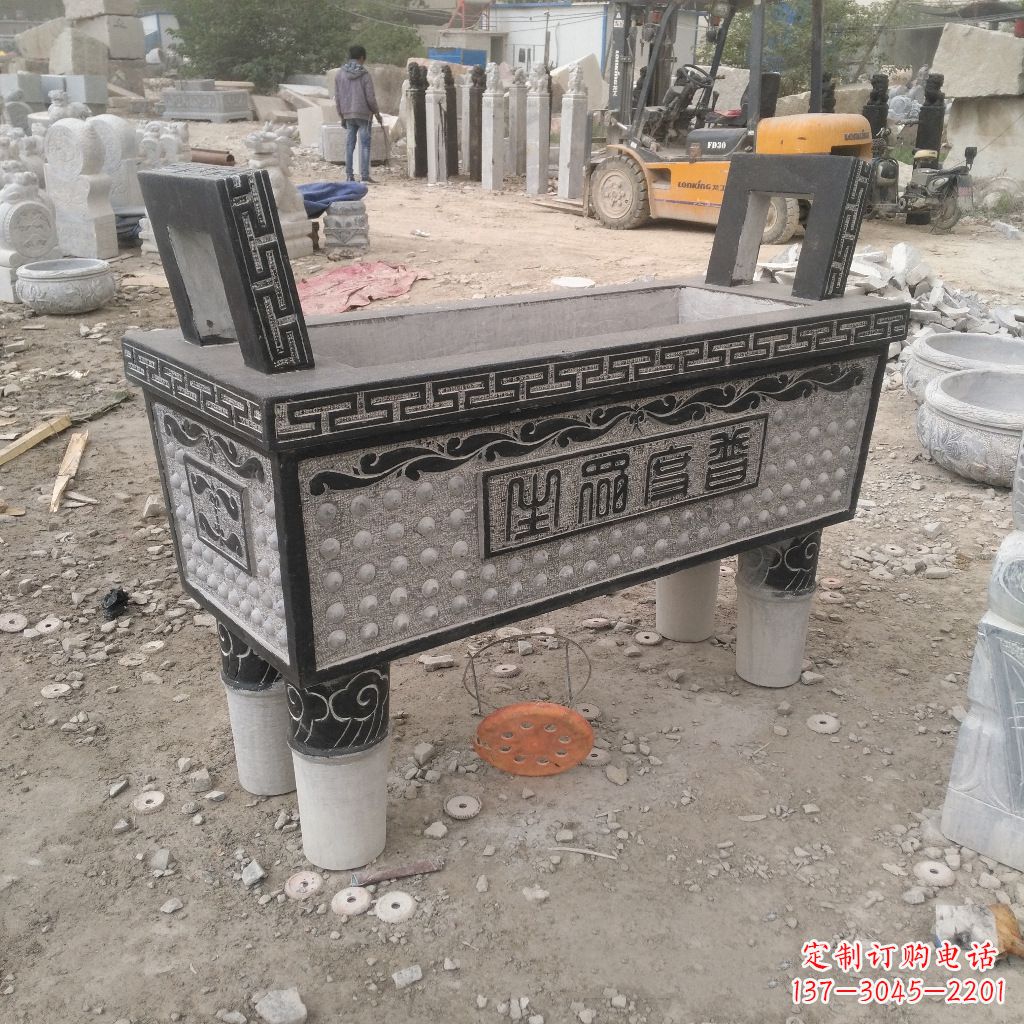 聊城石雕香炉鼎