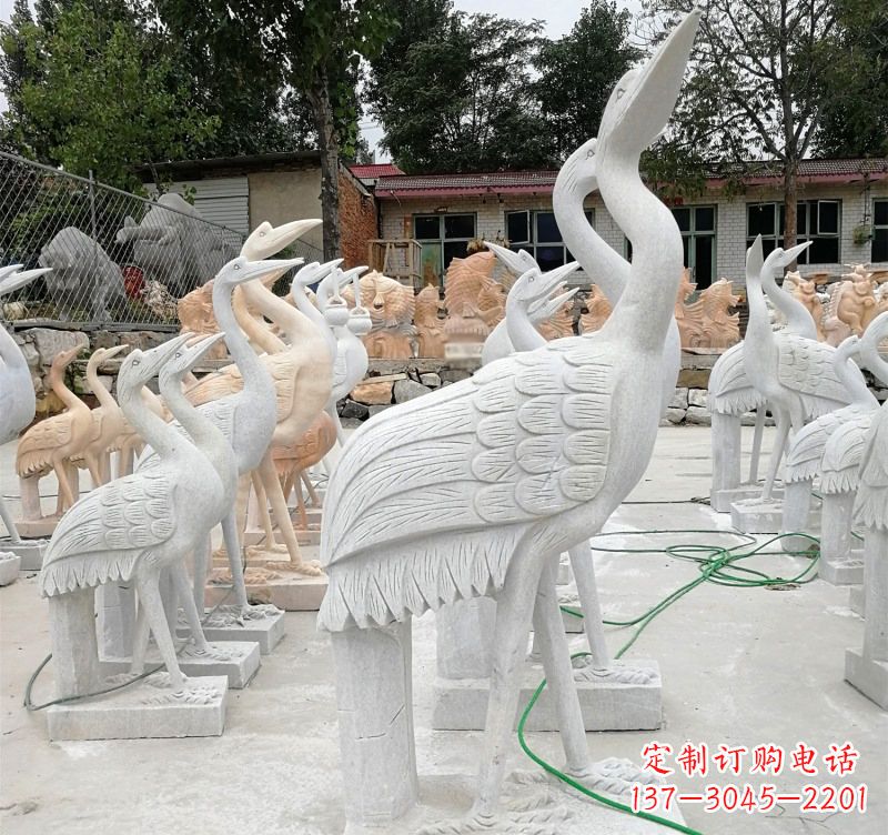 聊城石雕小仙鹤