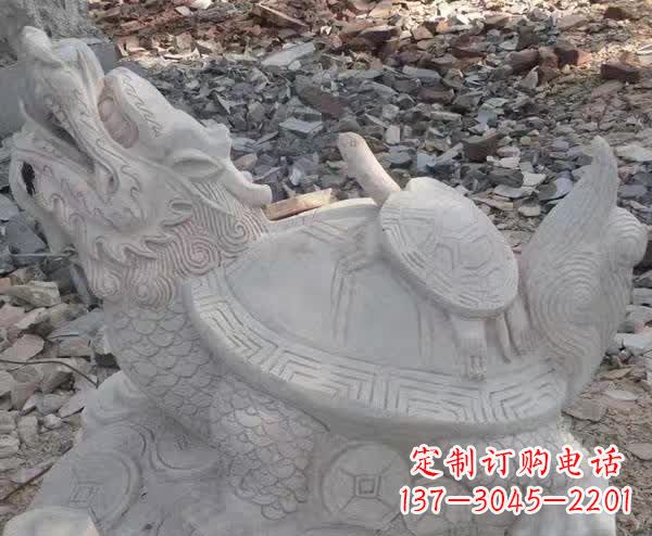 聊城石雕招财神兽龙龟