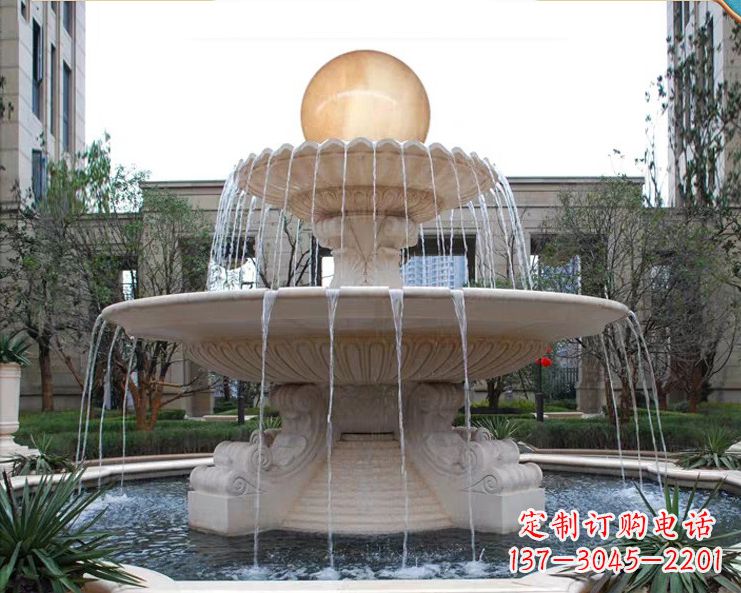 聊城石墩喷泉石雕