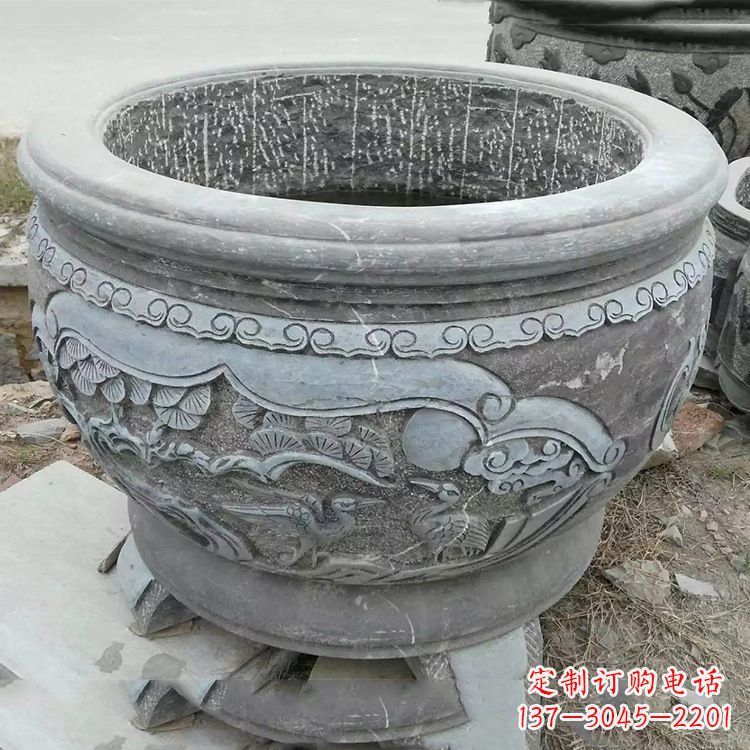 聊城石刻园林鱼缸