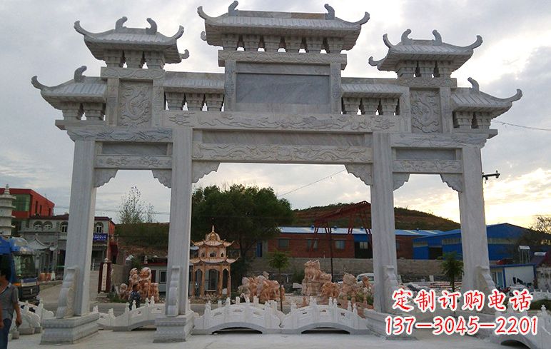 聊城石牌坊雕刻