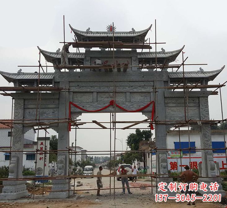 聊城石牌坊雕塑