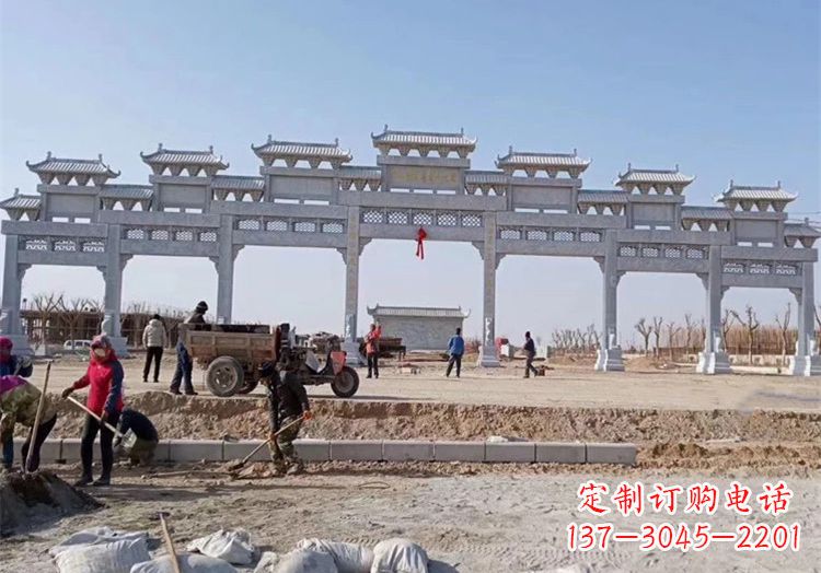 聊城石牌坊九楼