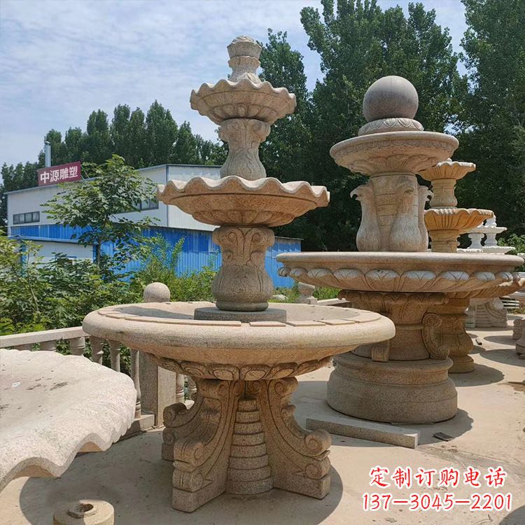 聊城石喷泉 石雕刻