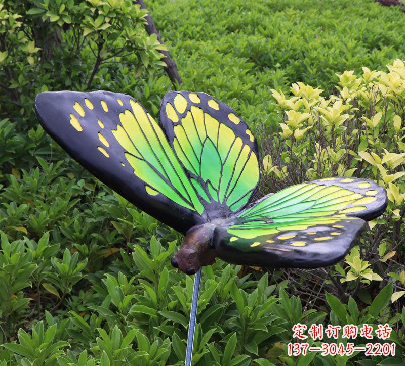 聊城树脂仿真蝴蝶昆虫雕塑