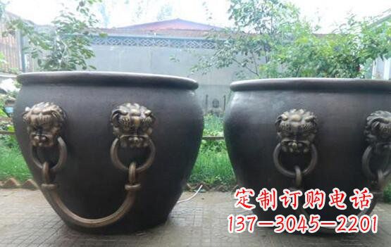 聊城水缸寺庙景观铜雕