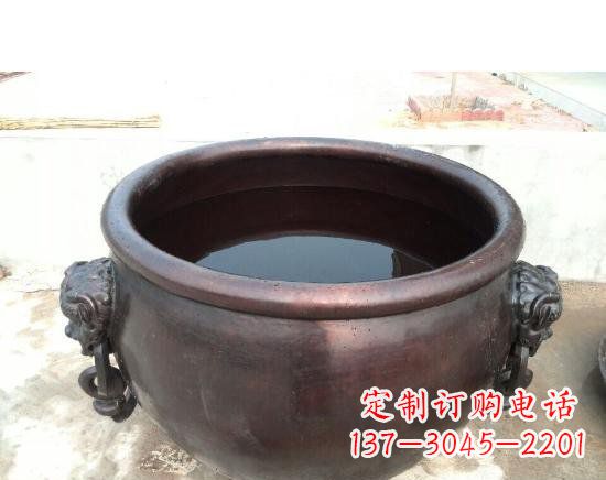 聊城水缸寺庙铜雕