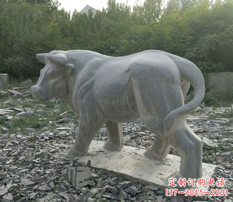聊城水牛雕公园动物雕塑