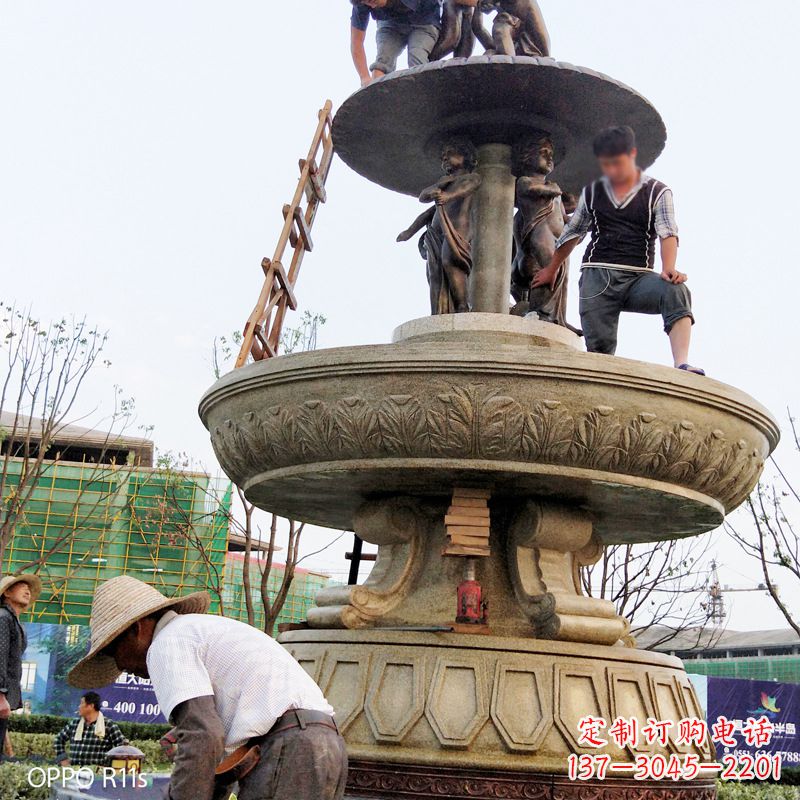聊城水头石雕喷泉