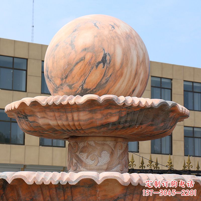 聊城四平石材风水球