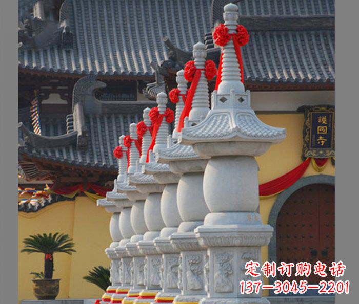 聊城寺庙景观舍利塔石雕