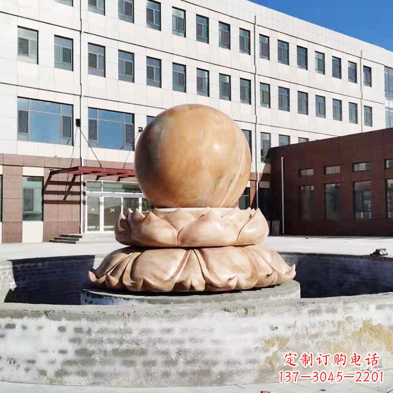 聊城特色的石雕风水球