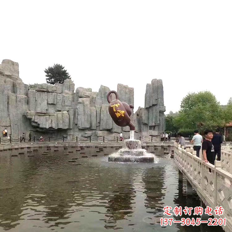 聊城天壶流水喷泉