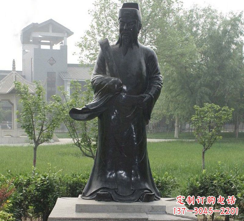 聊城铜雕八仙曹国舅
