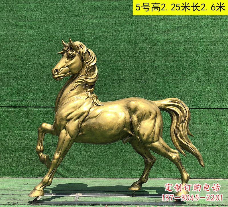 聊城铜雕奔马雕塑222